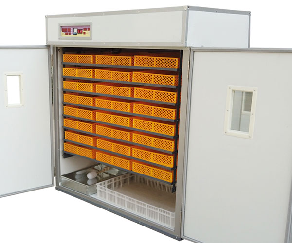 5000 egg incubator with intelligent dual control system
