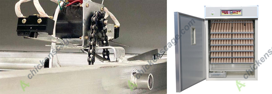 automatic egg-turning system for 1000 egg incubator