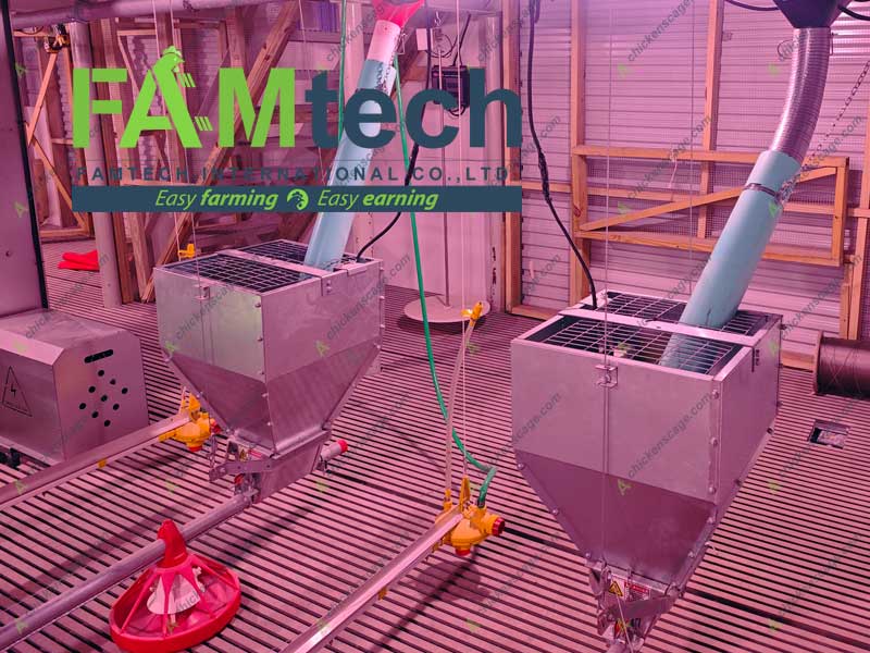 preesure valve for drinking line in aviary system