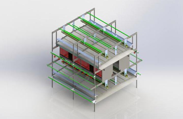 aviary housing design features