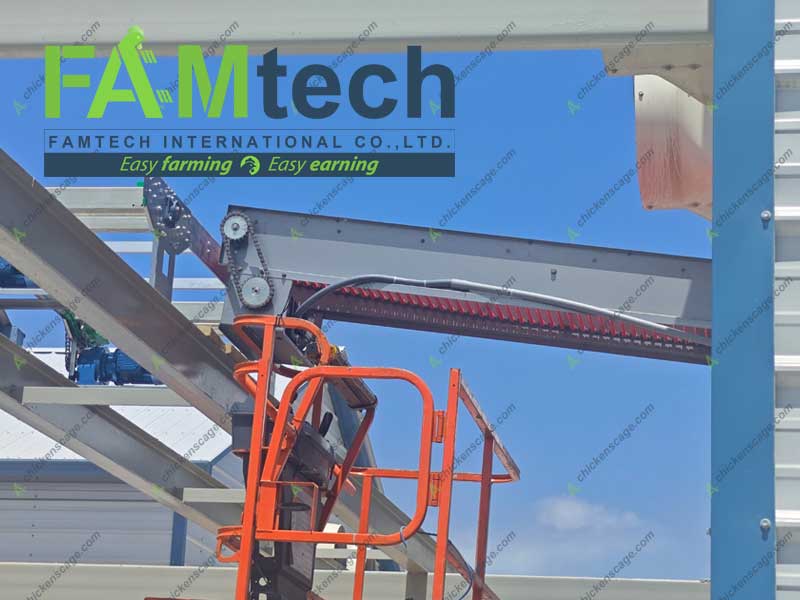 aviary system egg collecting system