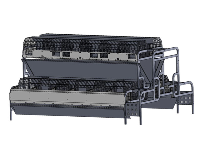 rabbit breeding cage drawing 1