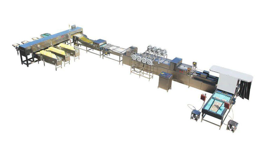 fully automatic egg grading line