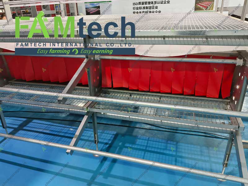 nest box in aviary system