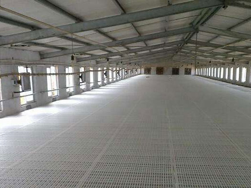 plastic slatted floor for poultry house